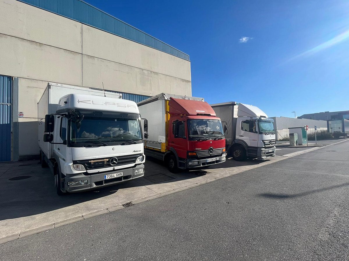 Servicio de transporte de carga en País Vasco, Navarra, Cantabria y alrededores