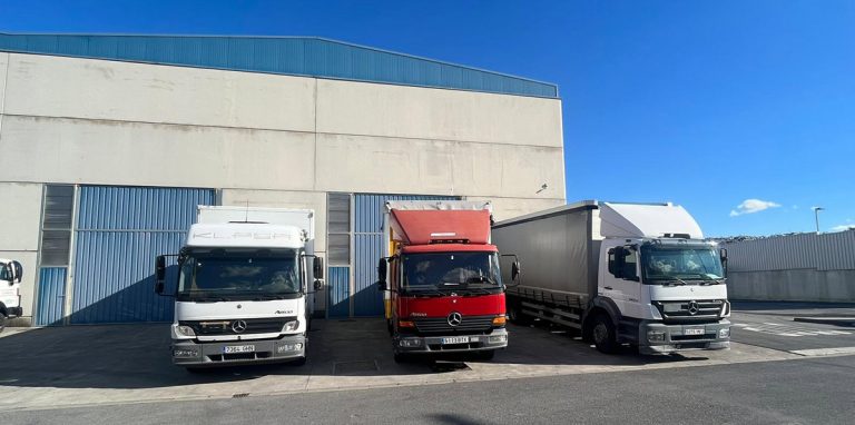 Empresa de camiones para el transporte y distribución de carga en País Vasco, Navarra y Cantabria
